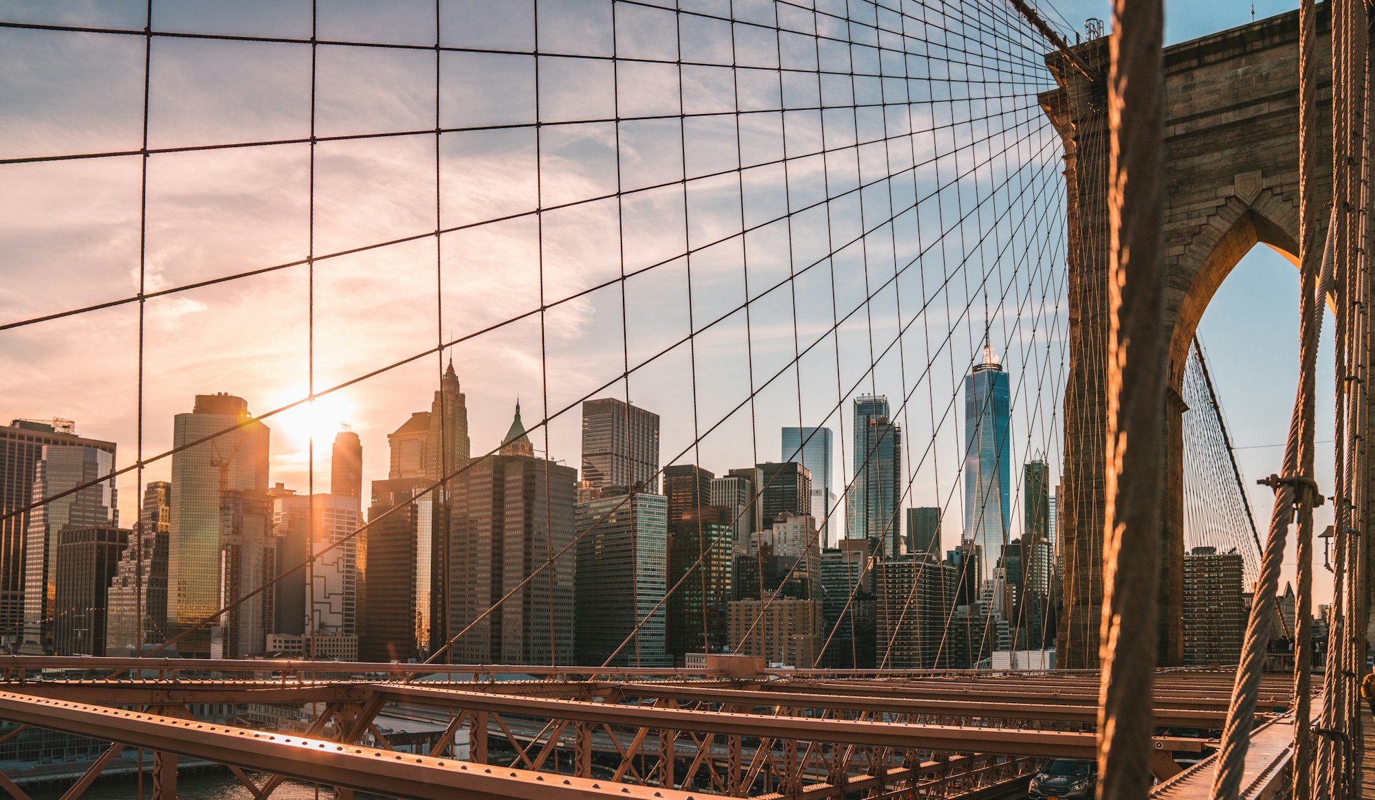 New York City skyline and architecture